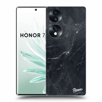 Hülle für Honor 70 - Black marble