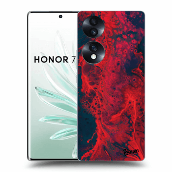 Hülle für Honor 70 - Organic red