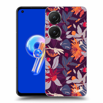 Hülle für Asus Zenfone 9 - Purple Leaf