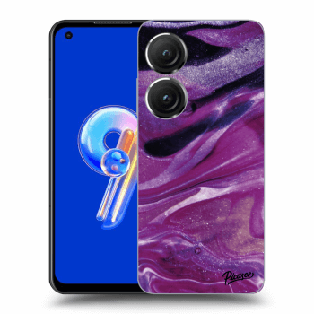 Hülle für Asus Zenfone 9 - Purple glitter