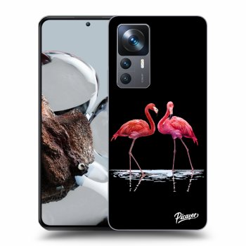 Hülle für Xiaomi 12T Pro - Flamingos couple