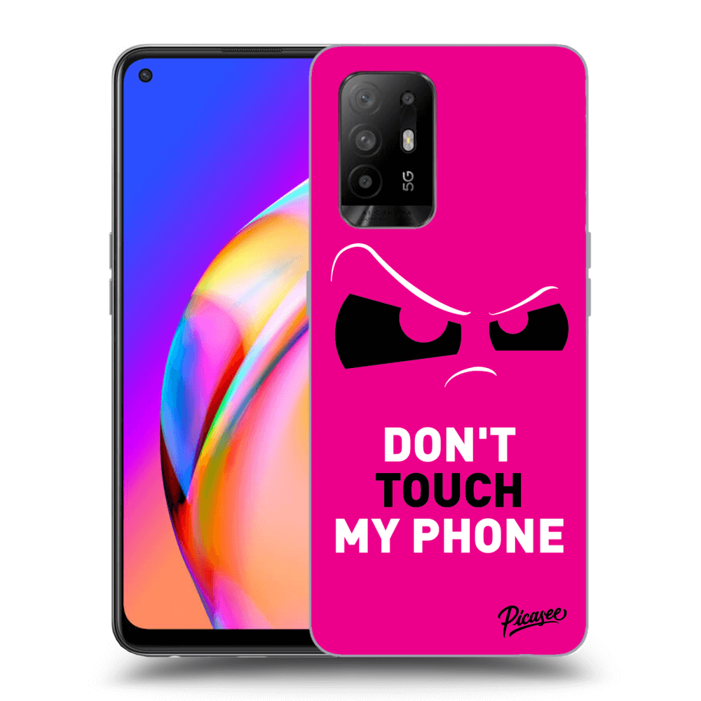 Picasee ULTIMATE CASE für OPPO A94 5G - Cloudy Eye - Pink