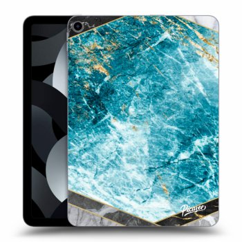 Hülle für Apple iPad 10,9" 2022 (10.generace) - Blue geometry