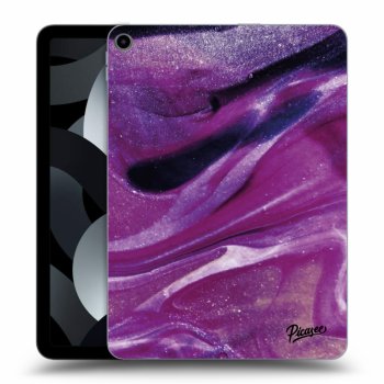 Hülle für Apple iPad 10,9" 2022 (10.generace) - Purple glitter