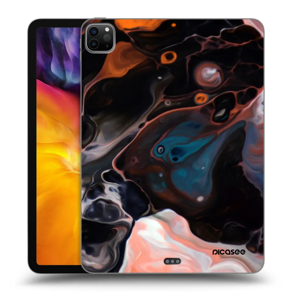 Picasee Schwarze Silikonhülle für Apple iPad Pro 11" 2022 M2 (4.generace) - Cream