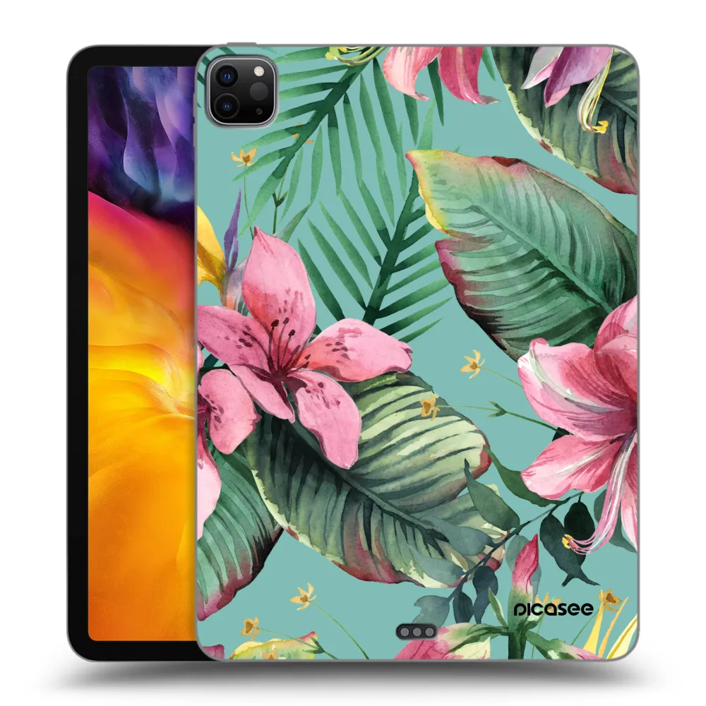 Picasee Schwarze Silikonhülle für Apple iPad Pro 11" 2022 M2 (4.generace) - Hawaii