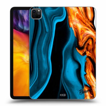 Hülle für Apple iPad Pro 11" 2022 M2 (4.generace) - Gold blue