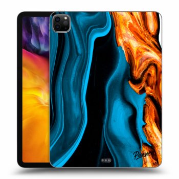 Hülle für Apple iPad Pro 11" 2022 M2 (4.generace) - Gold blue