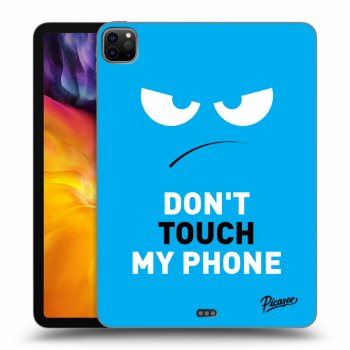 Hülle für Apple iPad Pro 11" 2022 M2 (4.generace) - Angry Eyes - Blue