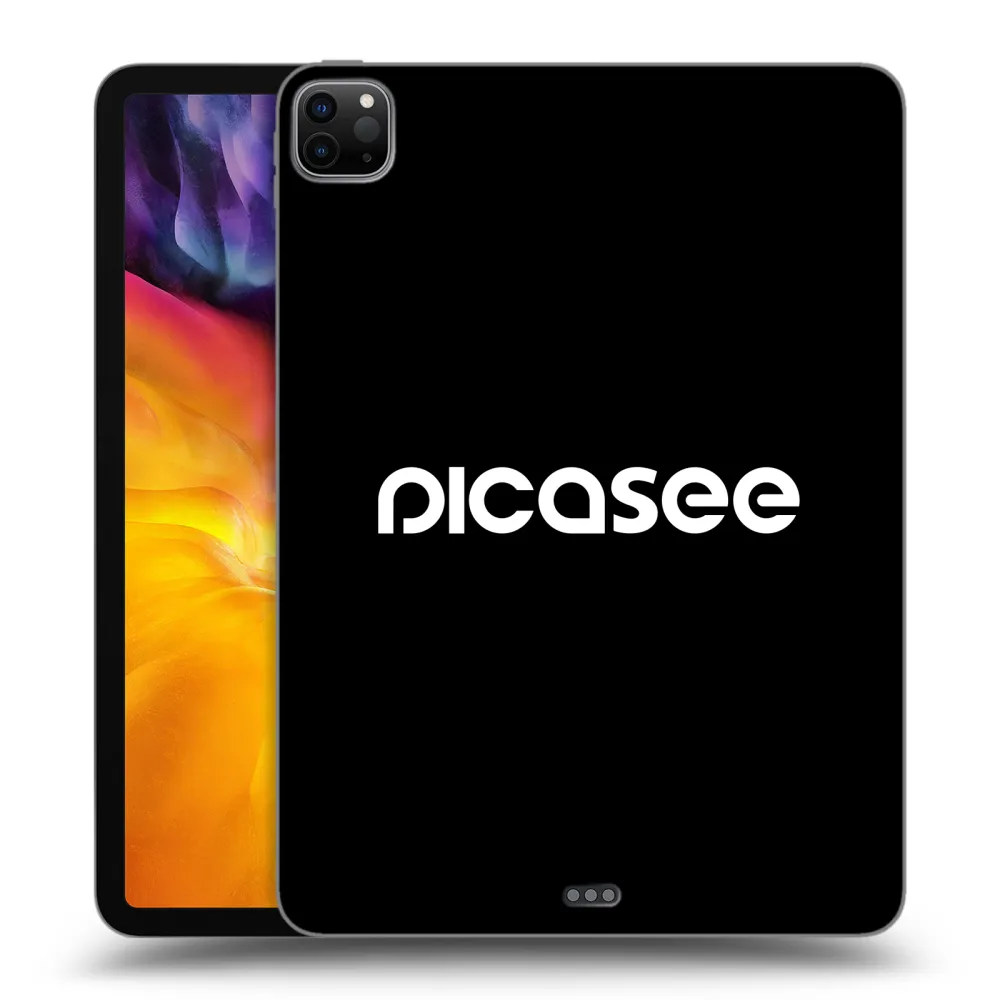 Picasee Schwarze Silikonhülle für Apple iPad Pro 11" 2022 M2 (4.generace) - Picasee - new logo - white