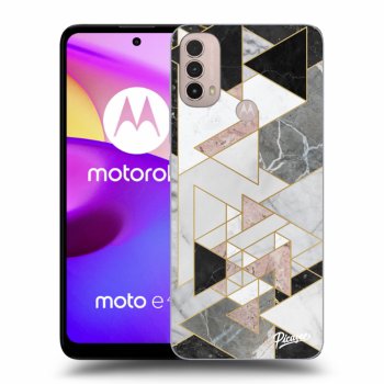 Hülle für Motorola Moto E40 - Light geometry