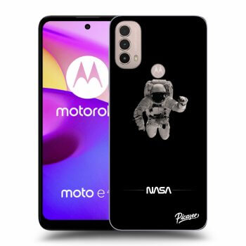 Hülle für Motorola Moto E40 - Astronaut Minimal