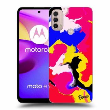 Hülle für Motorola Moto E40 - Watercolor