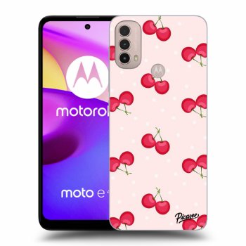 Hülle für Motorola Moto E40 - Cherries