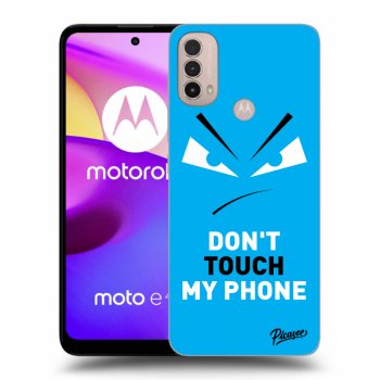 Hülle für Motorola Moto E40 - Evil Eye - Blue