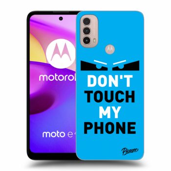 Hülle für Motorola Moto E40 - Shadow Eye - Blue
