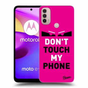 Hülle für Motorola Moto E40 - Shadow Eye - Pink