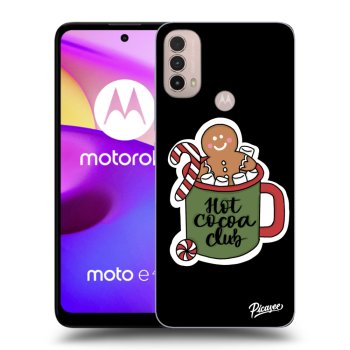 Hülle für Motorola Moto E40 - Hot Cocoa Club