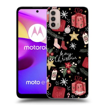 Hülle für Motorola Moto E40 - Christmas