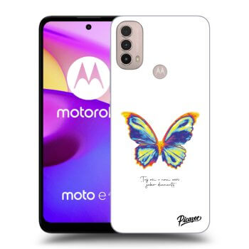 Hülle für Motorola Moto E40 - Diamanty White
