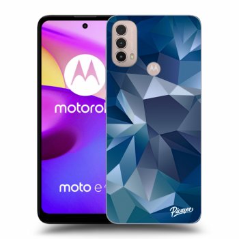 Picasee Motorola Moto E40 Hülle - Schwarzes Silikon - Wallpaper