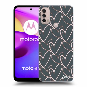 Hülle für Motorola Moto E40 - Lots of love