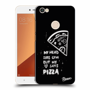 Picasee Xiaomi Redmi Note 5A Global Hülle - Schwarzer Kunststoff - Pizza
