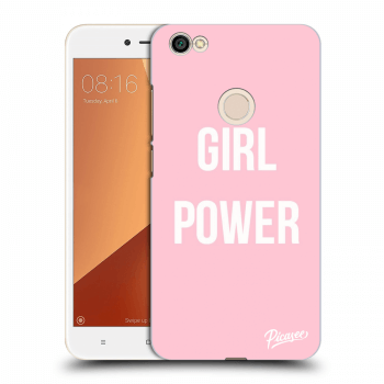 Picasee Xiaomi Redmi Note 5A Global Hülle - Schwarzer Kunststoff - Girl power