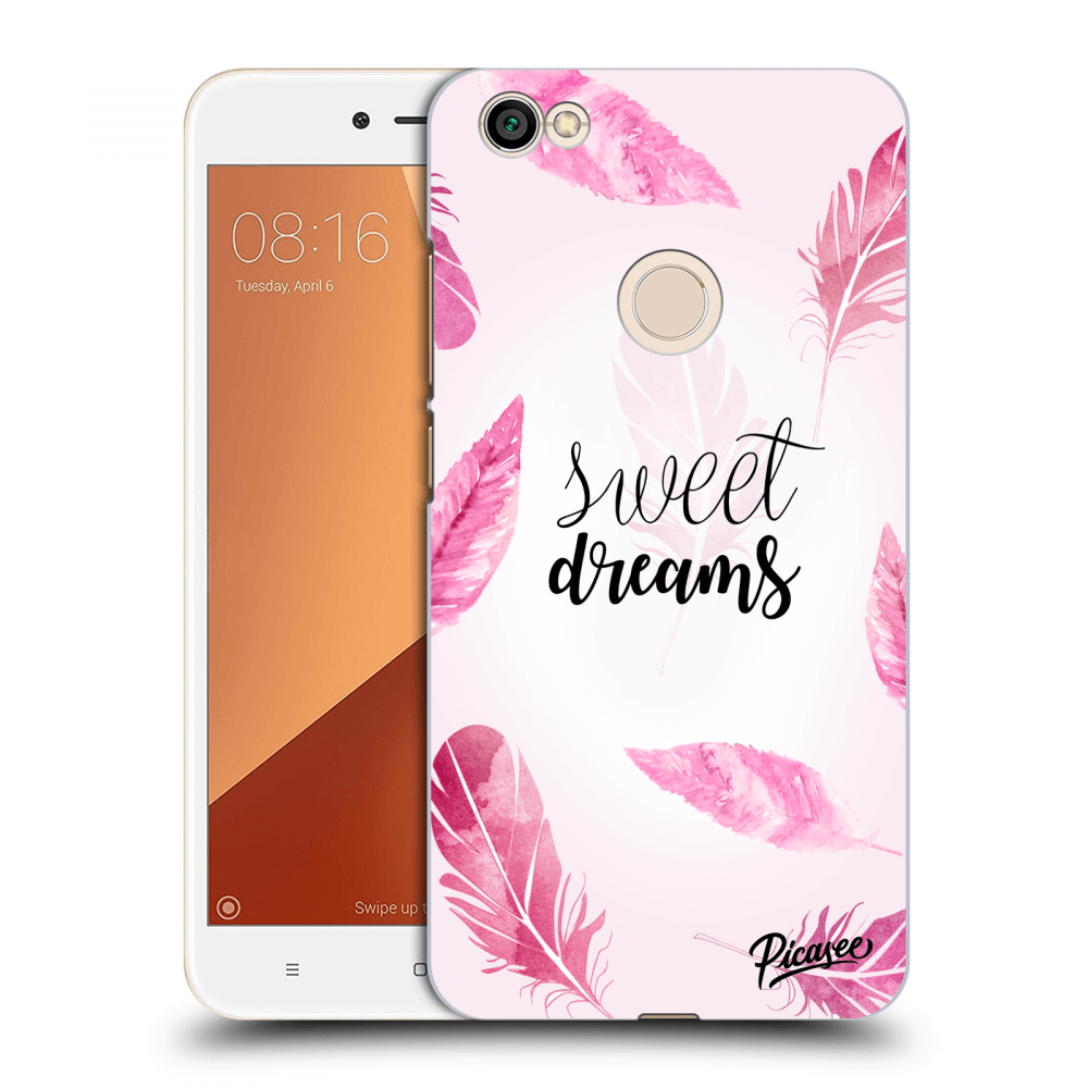 Picasee Xiaomi Redmi Note 5A Global Hülle - Transparentes Silikon - Sweet dreams