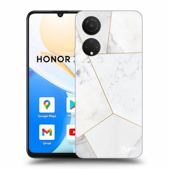 Hülle für Honor X7 - White tile
