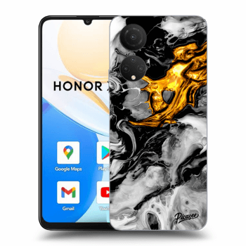 Hülle für Honor X7 - Black Gold 2