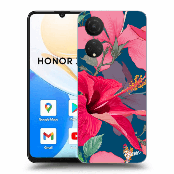 Hülle für Honor X7 - Hibiscus