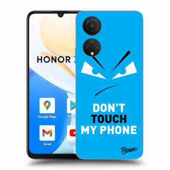 Hülle für Honor X7 - Evil Eye - Blue