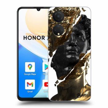 Hülle für Honor X7 - Gold - Black