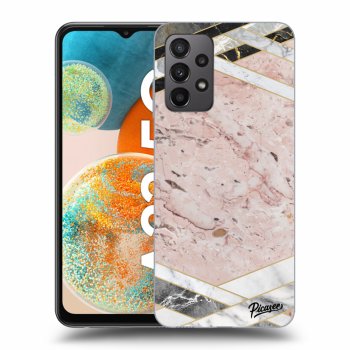Hülle für Samsung Galaxy A23 - Pink geometry