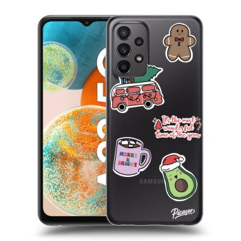 Hülle für Samsung Galaxy A23 - Christmas Stickers