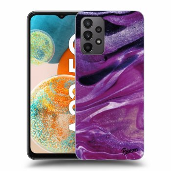 Hülle für Samsung Galaxy A23 - Purple glitter