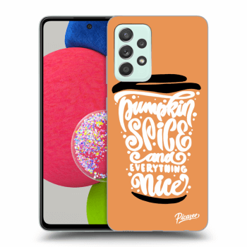 Hülle für Samsung Galaxy A73 5G - Pumpkin coffee