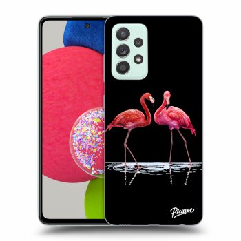 Hülle für Samsung Galaxy A73 5G - Flamingos couple