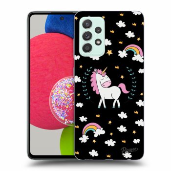 Hülle für Samsung Galaxy A73 5G - Einhorn Sternenhimmel