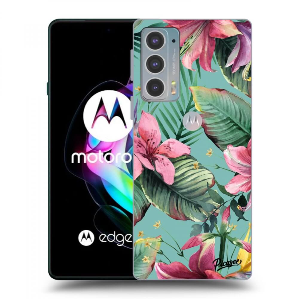 Picasee Motorola Edge 20 Hülle - Schwarzes Silikon - Hawaii