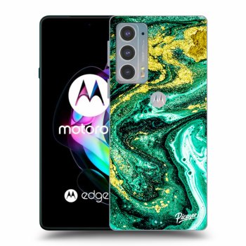 Hülle für Motorola Edge 20 - Green Gold