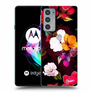 Hülle für Motorola Edge 20 - Flowers and Berries