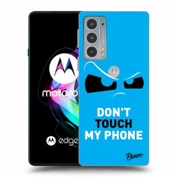Hülle für Motorola Edge 20 - Cloudy Eye - Blue