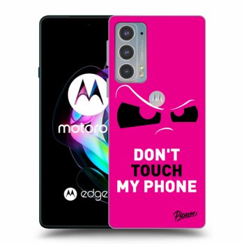 Hülle für Motorola Edge 20 - Cloudy Eye - Pink