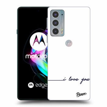 Hülle für Motorola Edge 20 - I love you
