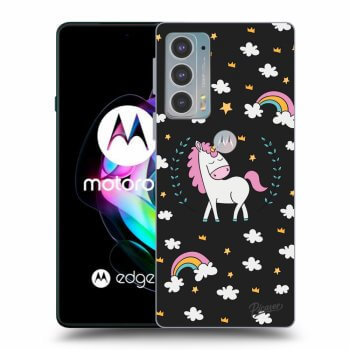 Hülle für Motorola Edge 20 - Unicorn star heaven