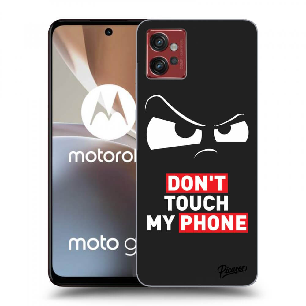 Picasee Motorola Moto G32 Hülle - Schwarzes Silikon - Cloudy Eye - Transparent