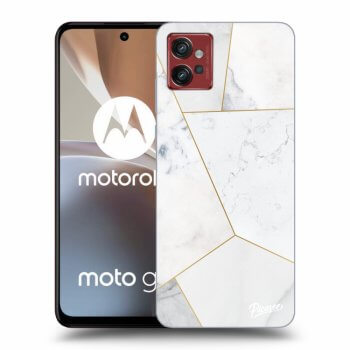 Hülle für Motorola Moto G32 - White tile