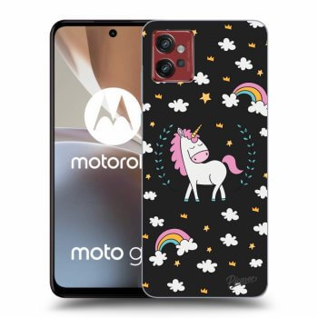Hülle für Motorola Moto G32 - Einhorn Sternenhimmel